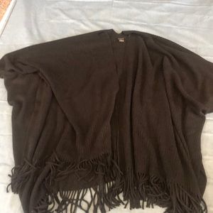 Black poncho